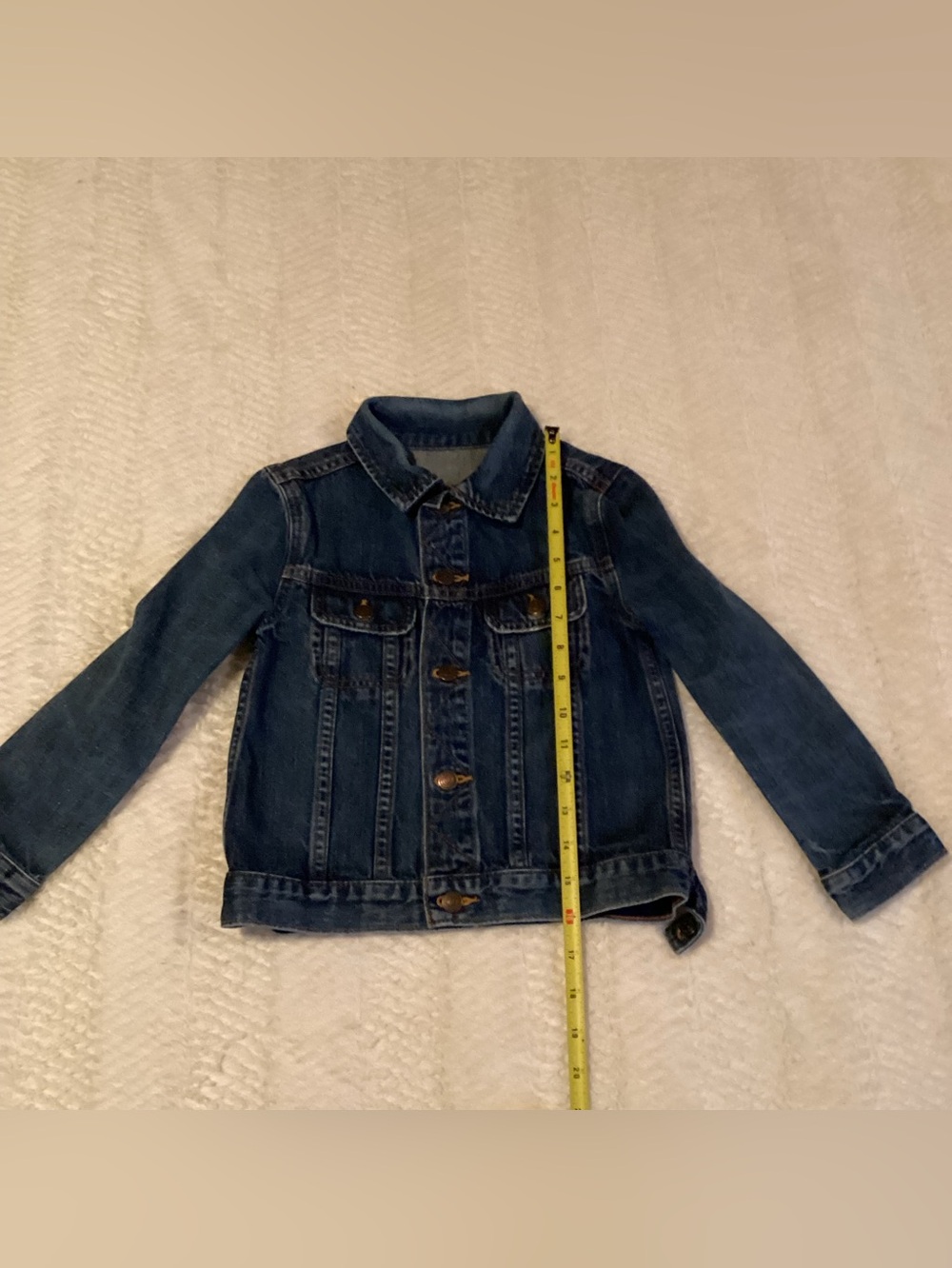 Kids Polo Ralph Lauren Cotton Sz 5 Denim Snap Front Western Cowboy Jacket